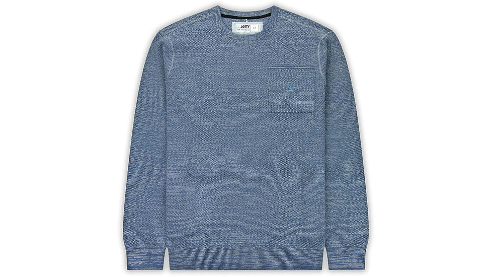 Jetty Mens Brine Sweater, Storm, Medium, F24BRIN-M14005STR-M