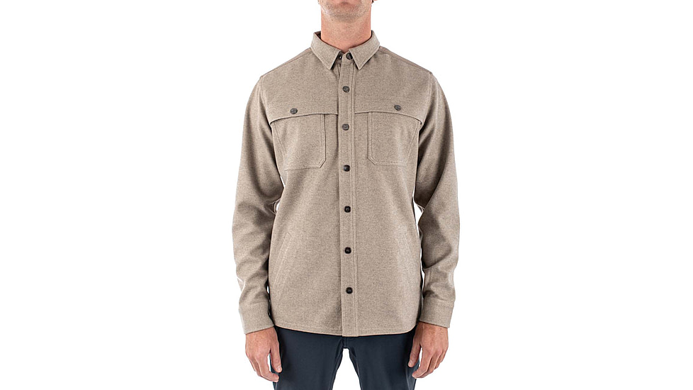 Jetty Mens Maverick Jacshirt, Storm, Small, F24MAVE-M42002STR-S