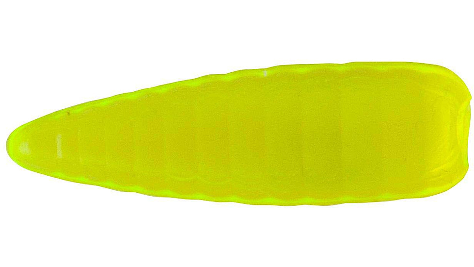 Johnson Beetle Spin Jig, Nickel Blade, 1in, 1/32oz, 4 Pack, Fluorescent Chartreuse, 1062248