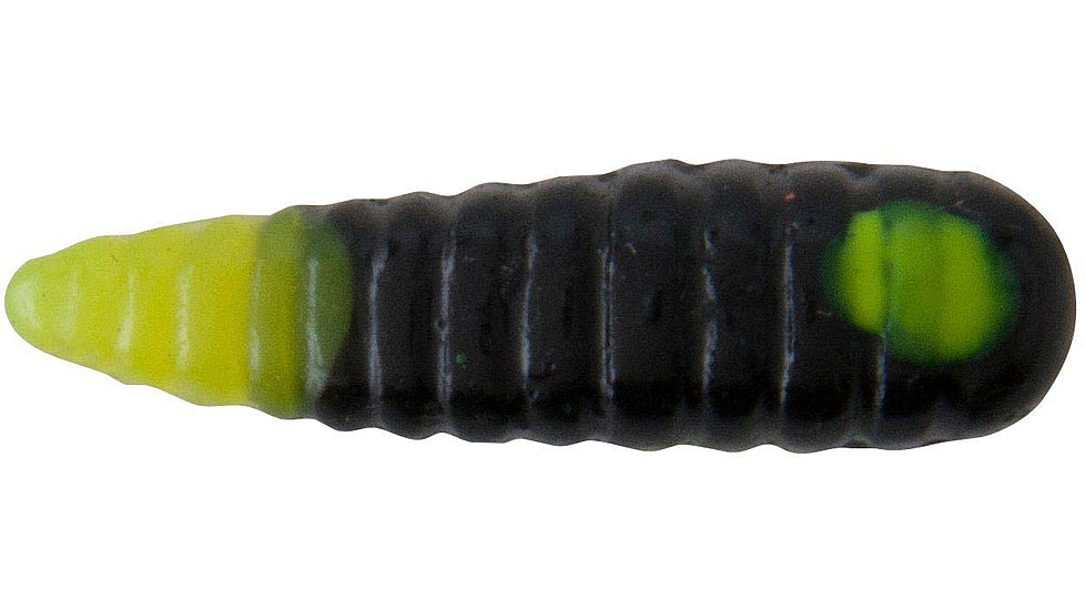 Johnson Jig, Nickel Blade, 1in, 1/32oz, 4 Pack, Black/Chartreuse, 1119420