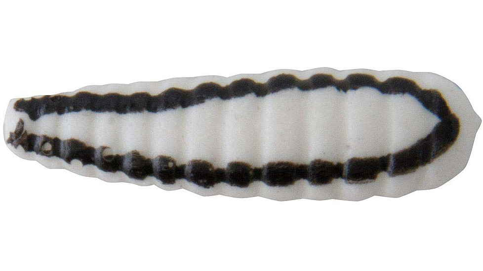 Johnson Jig,Nickel Blade, 1in, 1/32oz, 4 Pack, White/Black Stripe, 1119433