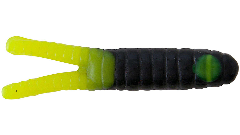 Johnson Jig, Nickel Blade, 1 1/8in, 1/16oz, 3 Pack, Black/Chartreuse, 1119431