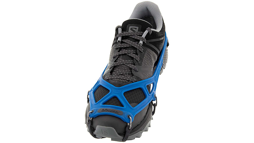 Kahtoola EXOspikes Footwear Traction, Extra Small, Blue, KT10001