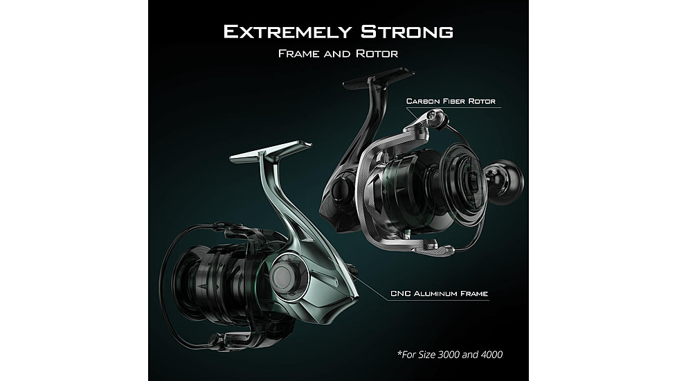 Kast King Kapstan Elite High Speed Saltwater Spinning Reel, 6.2:1, 13.9oz, KKRLSPNKPEHSS30