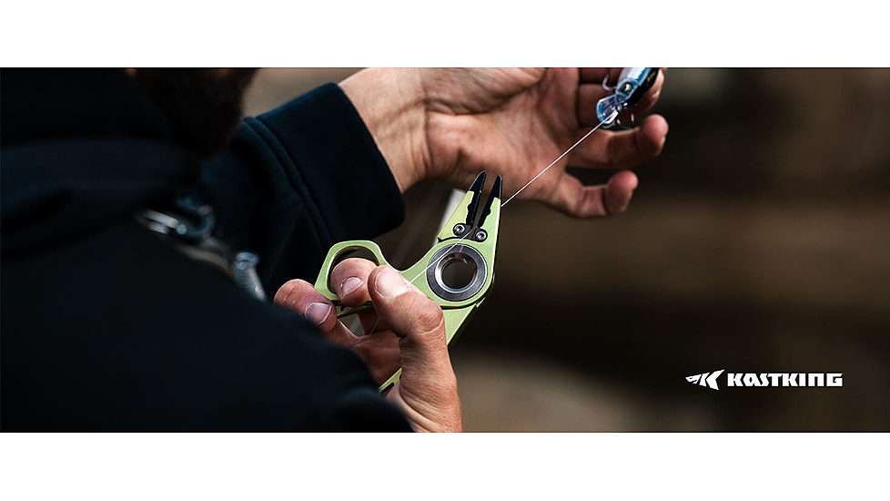 Kast King Micro Gila Plier, Burnt Orange, 6in, KKTATLSPLR6SALMIGIBT