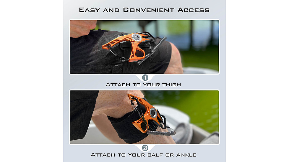 Kast King Micro Gila Plier, Burnt Orange, 6in, KKTATLSPLR6SALMIGIBT