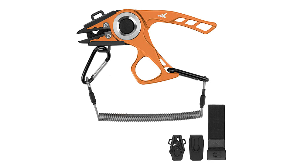 Kast King Micro Gila Plier, Burnt Orange, 6in, KKTATLSPLR6SALMIGIBT