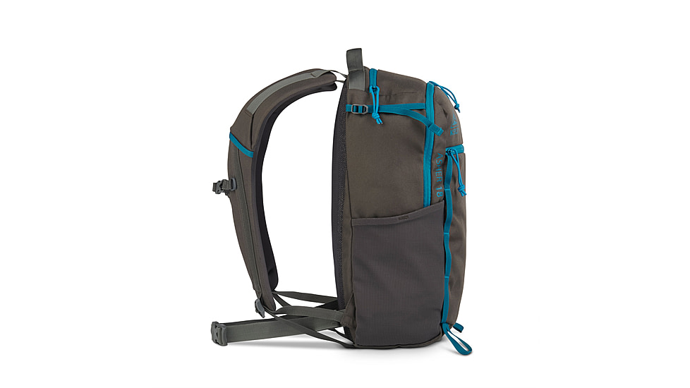 Kelty Asher 18L Backpack, Beluga/Stormy Blue, 18 Liter, 22629023BEL