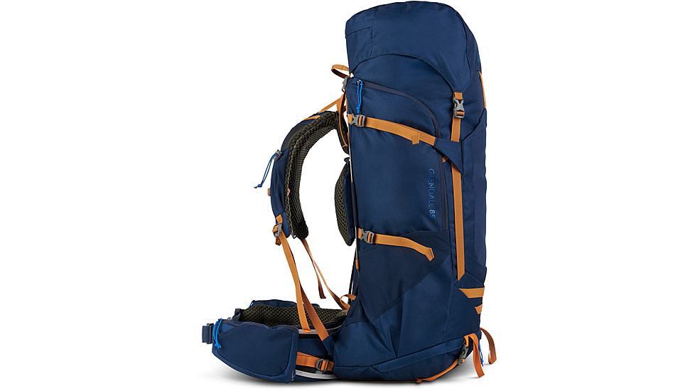 Kelty Glendale 85L Backpack, Blue/Cathay Spice, 85 Liter, 22631023PGB