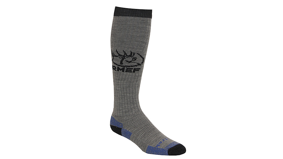 Kenetrek RMEF Monarch Socks - Mens, Grey, Small, KE-1366 S