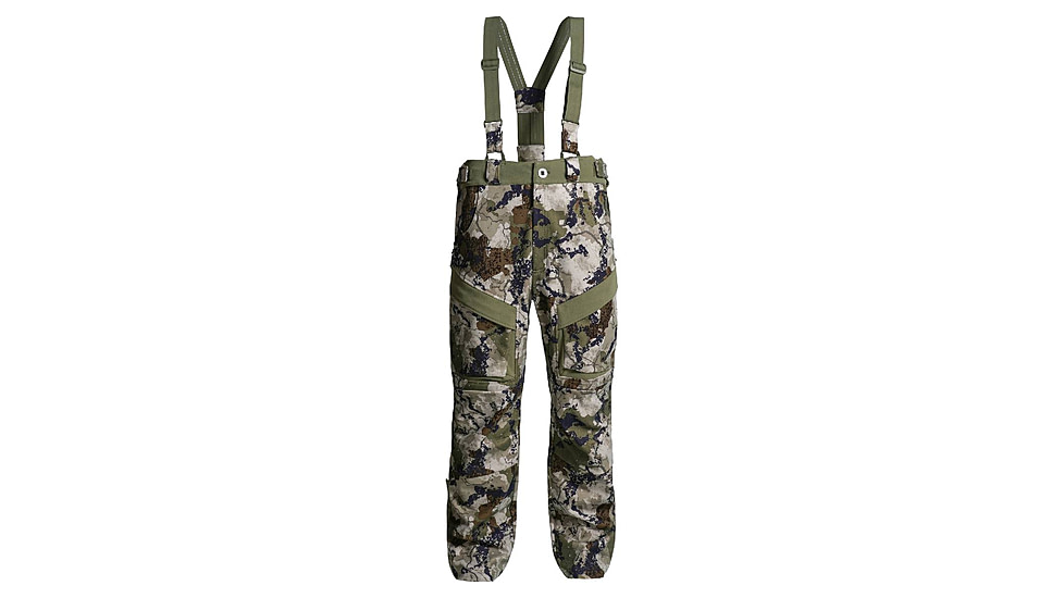 Kings Camo Hunter Wind-Defender Pro Fleece Bib Pant - Mens