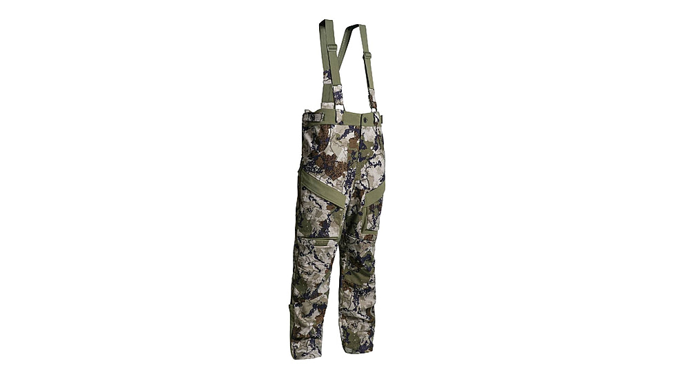 Kings Camo Hunter Wind-Defender Pro Fleece Bib Pant - Mens