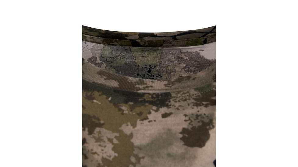 Kings Camo Classic Cotton Long Sleeve Tee, KC Ultra, 3XL, KCB104-KCU-3XL