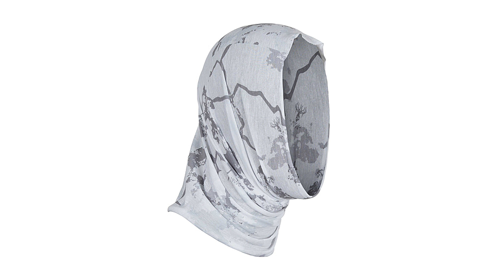 Kings Camo Head &amp; Neck Gaiter, KC Ultra Snow, One Size, KCG1705-KCUS