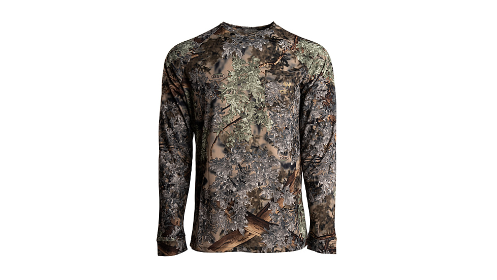Kings Camo Hunter Long Sleeve Performance Tee, Desert Shadow, Medium, KCM1087-DS-M