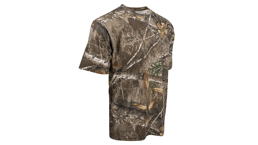 Kings Camo Mens ClaShort Sleeveic Short Sleeve Tee, Realtree Edge, Medium, KCB103-RE-M
