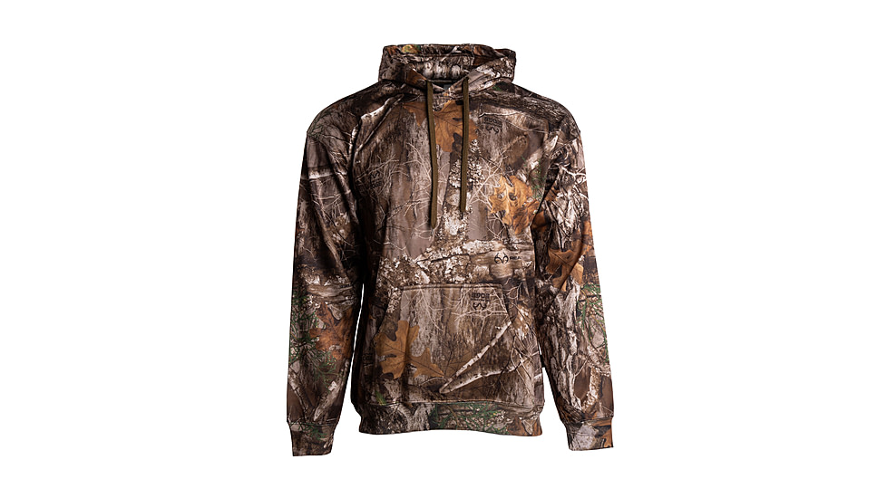 Kings Camo Mens Hunter Hoodie, Realtree Edge, Medium, KCM1400-RE-M