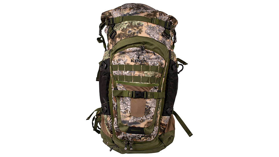 Kings Camo Mountain Top 2200 Backpack, Desert Shadow, One Size, KCG2200-DS