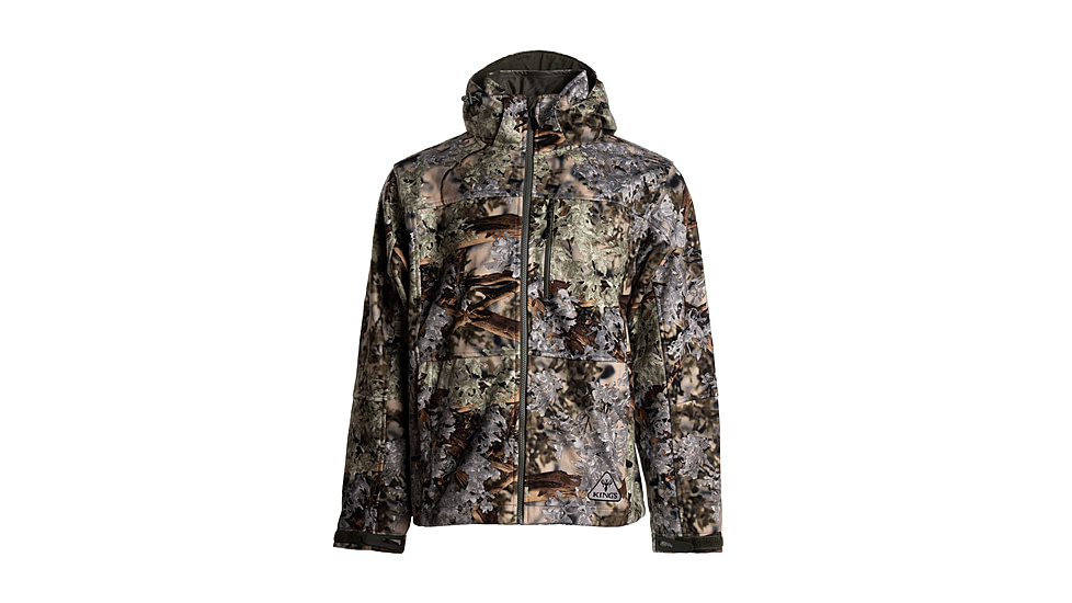 Kings Camo Wind-Defender Fleece Jacket, Desert Shadow, Large, KCM1650-DS-R-L