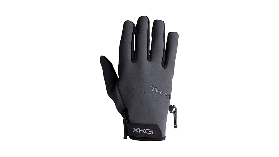 Kings Camo XKG Mid-Weight Glove, Charcoal, M, XKG5050-CH-M