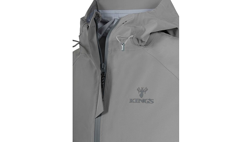 Kings Camo XKG Paramount Rain Jacket - Mens, Charcoal, 2XL, XKG4510-CH-2XL