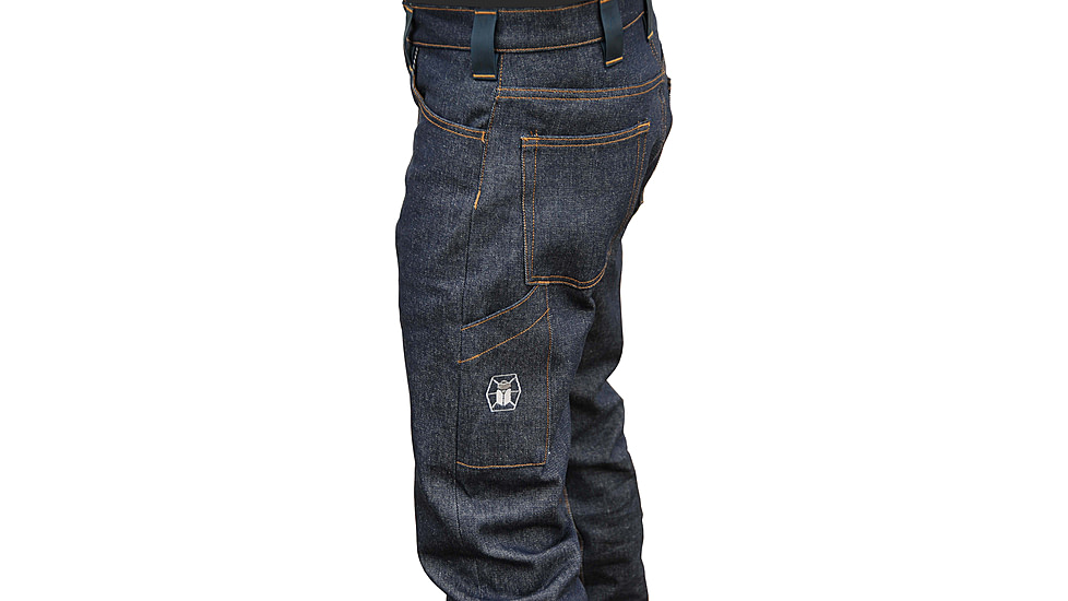 KITANICA Jeans - Men's, 46 in Waist, 37 in Inseam, Blue, 301-BLU-4637