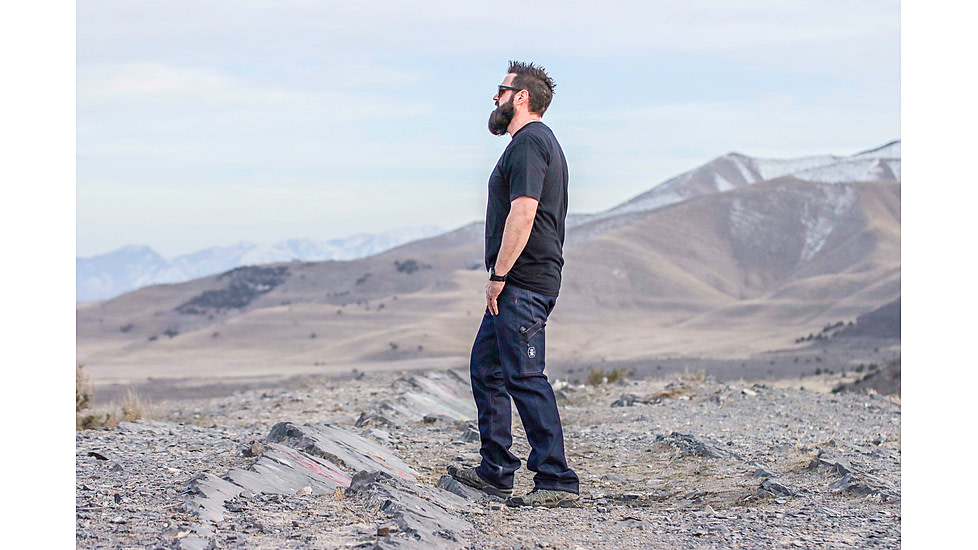 KITANICA Jeans - Men's, 46 in Waist, 37 in Inseam, Blue, 301-BLU-4637