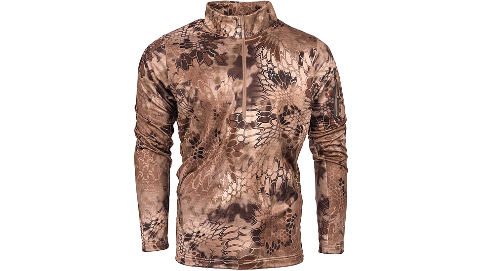 Kryptek Arma 1/2 ZIP Shirt - Mens, Highlander, XL, 23ARMZH6