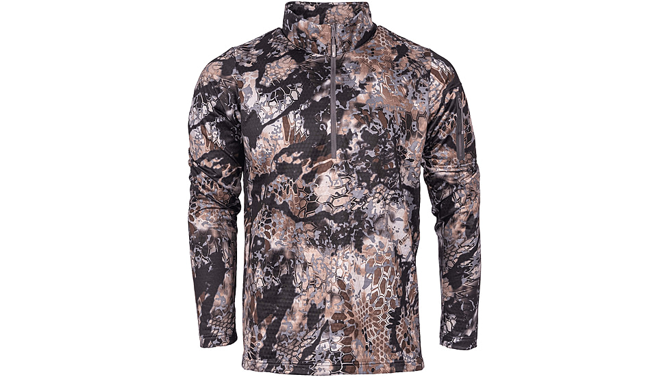 Kryptek Arma 1/2 ZIP Shirt - Mens, Obskura Skyfall, L, 23ARMZSF5