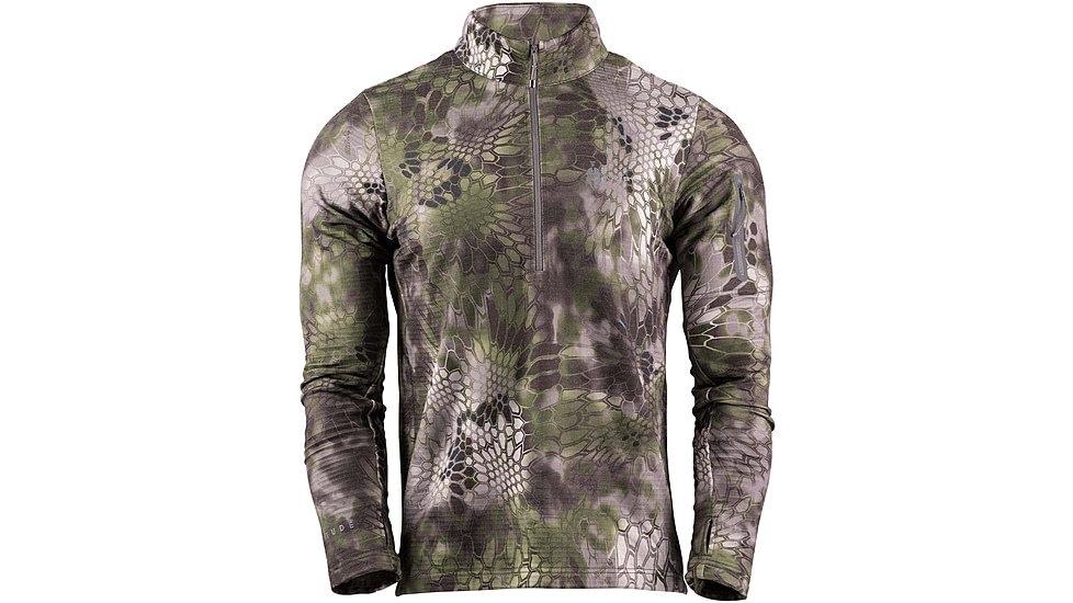 Kryptek Arma Fleece 1/2 Zip Shirt - Mens, ALTITUDE, L, 19ARMZA5