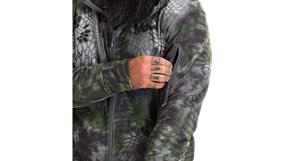 Kryptek Arma Fleece Hoodie - Mens, ALTITUDE, S, 19ARMH3