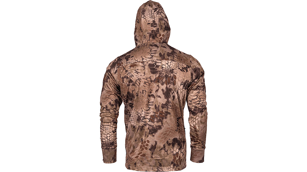 Kryptek Arma Full Zip Hoodie - Mens, HIGHLANDER, XL, 23ARMFZHH6