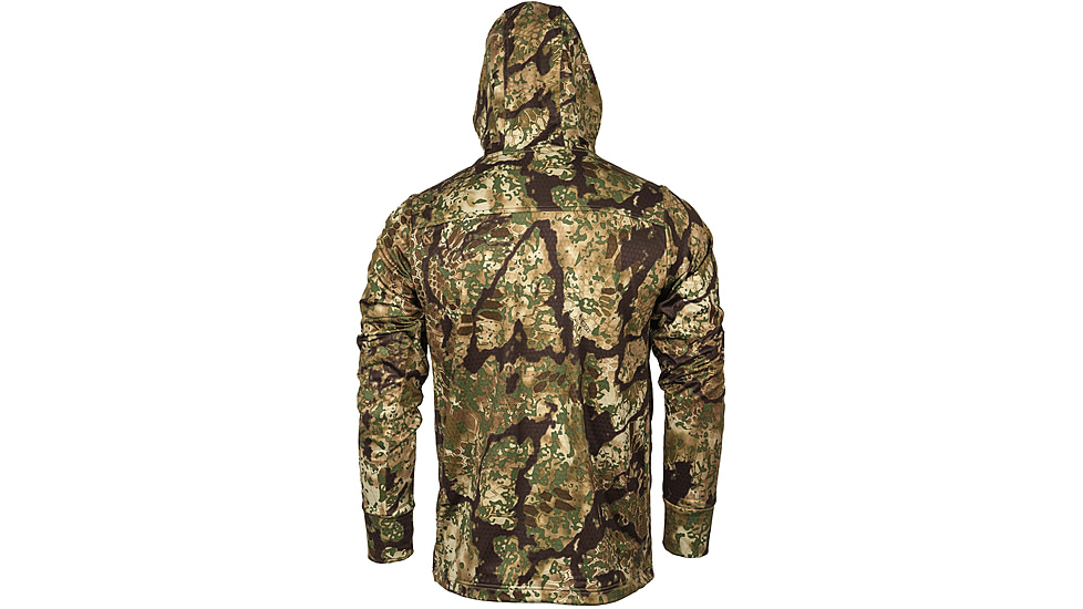 Kryptek Arma Full Zip Hoodie - Mens, Obskura Transitional, XL, 23ARMFZHTS6