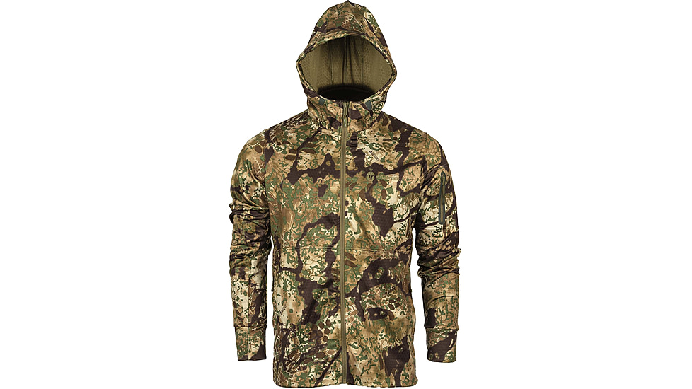 Kryptek Arma Full Zip Hoodie - Mens, Obskura Transitional, XL, 23ARMFZHTS6