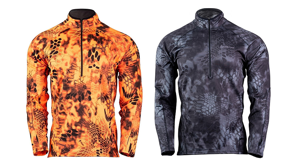 Kryptek Cronos 1/2 Zip, Inferno, Typhon