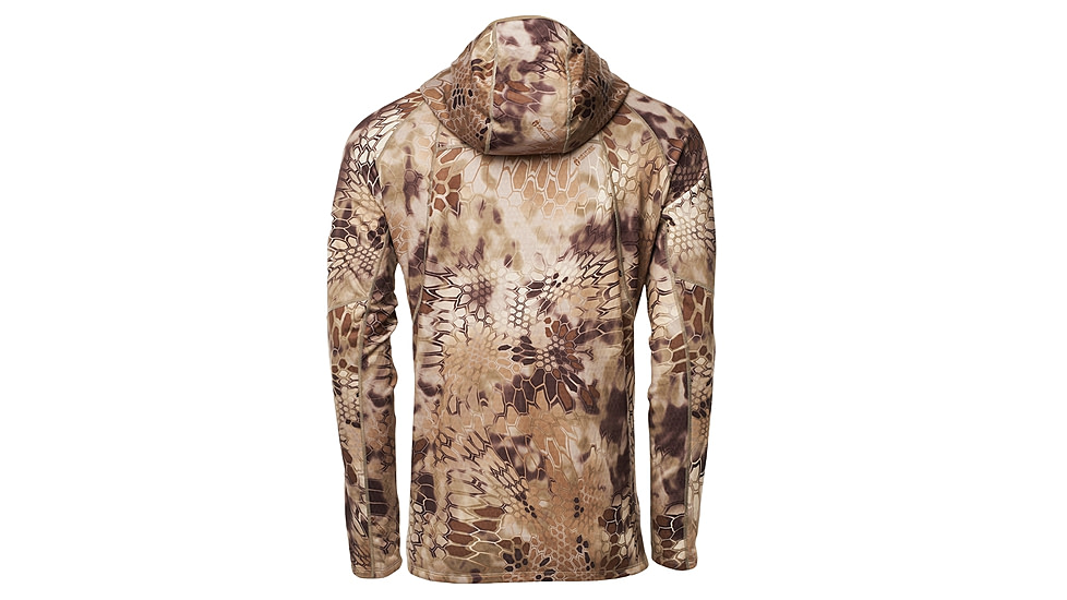 Kryptek Cronos Mens Fleece Hoodie, Highlander, M, NSN N, 18CROTH4