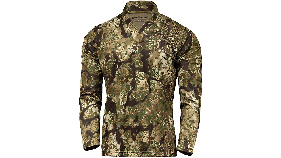 Kryptek Dalibor LT WT Rugby LS Shirt - Mens, Obskura Transitional, L/Reg, 21DALRLSTS5