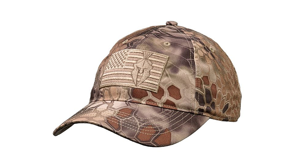 Kryptek Flag Hat, Highlander, One Size 15FLAGHH