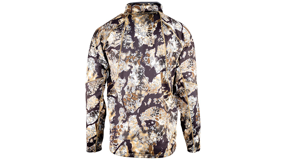 Kryptek Fleece Collection Cronos 1/2 Zip Jackets - Mens, Skyfall, Large, 18CROLSZSF5