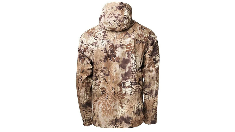 Kryptek Jupiter Rain Jacket - Mens, Highlander, Extra Small, 18JUPJH2