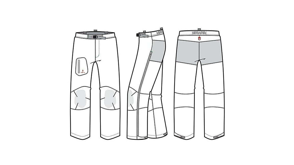 Kryptek Koldo Rain Pants - Men's, Extra Large, Regular Inseam, Highlander, 15KOLBH6