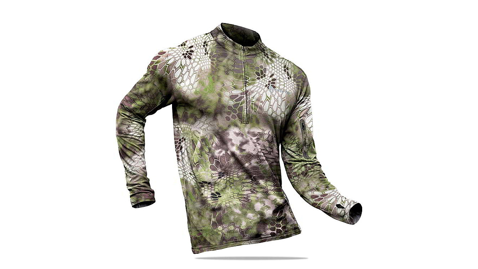 Kryptek Men's Tora 1/4 Zip Thermal Shirt, Extra Large, Altitude 16TORZA6