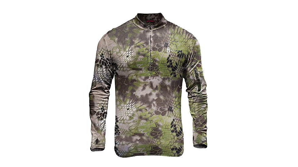 Kryptek Men's Tora 1/4 Zip Thermal Shirt, Extra Large, Altitude 16TORZA6