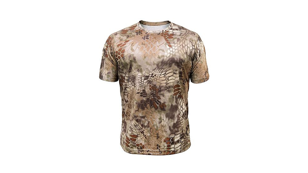 Kryptek Hyperion Short Sleeve Crew - Men's, Small, Highlander, 15HYPSSCTH3