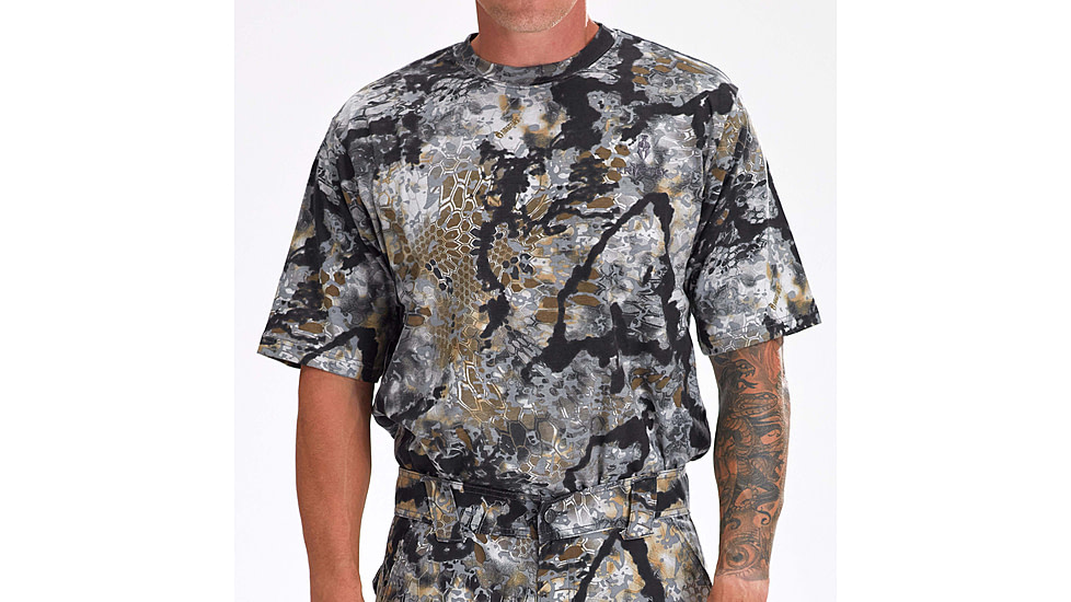 Kryptek Stalker Collection Short Sleeve - Mens, Obskura Skyfall, S, 18STASSSF3