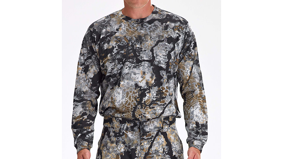Kryptek Stalker Long Sleeve - Mens, Obskura Skyfall, 2XL, 18STALSSF7