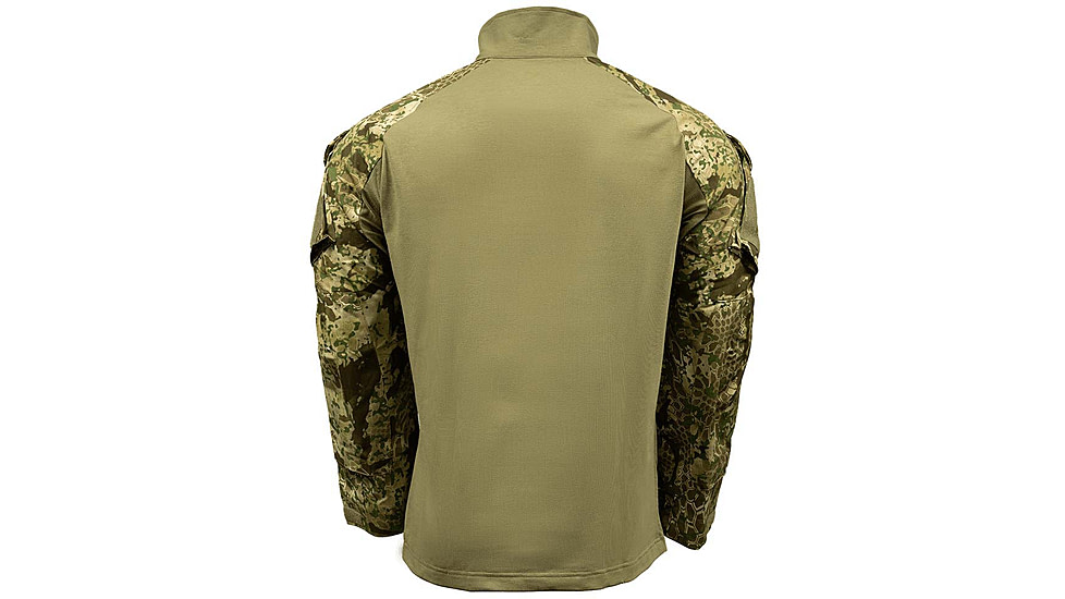 Kryptek Tactical III Long Sleeve Zip - Mens, Obskura Transitional, L/Reg, 19TACZLSTSSG5