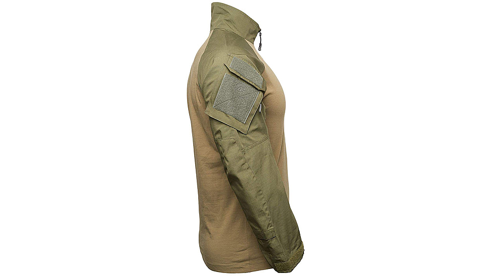 Kryptek Tactical Long Sleeve Zip - Mens, Ranger Green, 2XL, 19TACZLSRG7