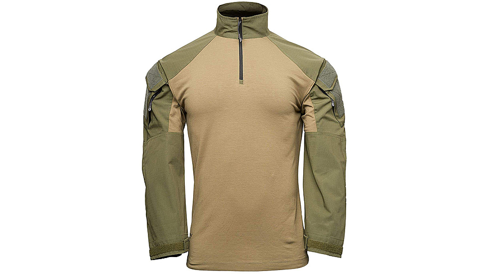 Kryptek Tactical Long Sleeve Zip - Mens, Ranger Green, 2XL, 19TACZLSRG7
