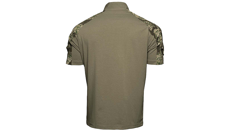 Kryptek Tactical Short Sleeve Rugby - Mens, Obskura Transitional, 2XL, 19TACRSSTSSG7